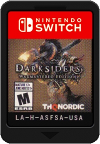 Darksiders - Warmastered Edition (red Nintendo Switch logo) Box Art