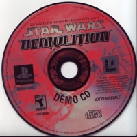 Star Wars: Demolition Demo CD Box Art