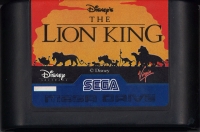 Lion King, The (black cart) Box Art