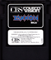 Zaxxon [UK] Box Art