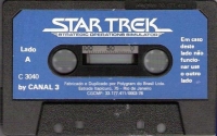 Star Trek: Strategic Operations Simulator (cassette) Box Art