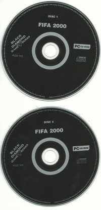 FIFA 2000 - Black Diamond Game Series Box Art
