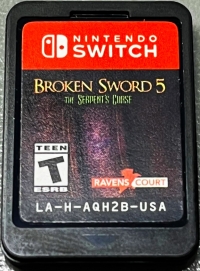 Broken Sword 5: The Serpent's Curse Box Art
