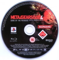 Metal Gear Solid 4: Guns of the Patriots Box Art