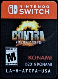 Contra: Rogue Corps - Locked and Loaded Edition Box Art
