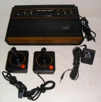 Atari Video Computer System CX-2600 (Printed in USA) Box Art