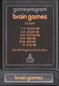 Brain Games (text label) Box Art