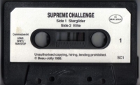 Supreme Challenge (cassette) Box Art