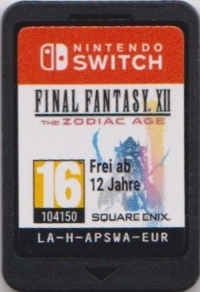 Final Fantasy XII: The Zodiac Age Box Art