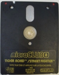 Tiger Road / Street Fighter Box Art
