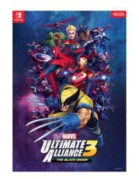 Marvel Ultimate Alliance 3: The Black Order poster Box Art