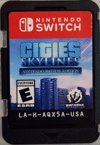 Cities: Skylines: Nintendo Switch Edition Box Art