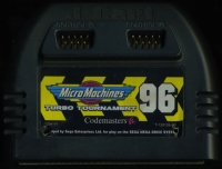 Micro Machines: Turbo Tournament 96 (Sega Power) Box Art