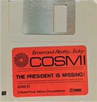 President Is Missing, The Box Art