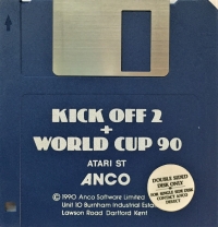 Kick Off 2 (Plus World Cup 90) Box Art