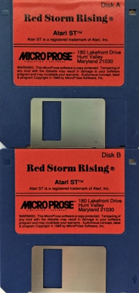 Red Storm Rising Box Art