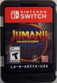 Jumanji: The Video Game Box Art