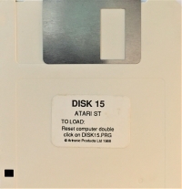 Disk 15 Box Art