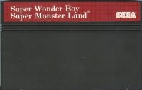 Wonder Boy in Monster Land (Super Wonder Boy Super Monster Land cart) Box Art