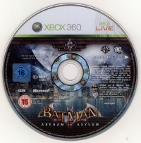 Batman: Arkham Asylum [UK] Box Art