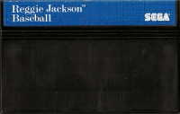 Reggie Jackson Baseball (blue label) Box Art