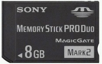 Sony Memory Stick Pro Duo (8GB) Box Art