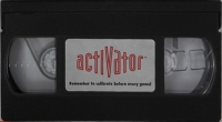 Activator (VHS) Box Art