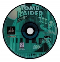 Tomb Raider III: Adventures of Lara Croft (green disc) Box Art