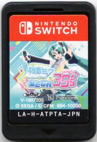 Hatsune Miku: Project Diva Mega39's Box Art