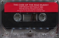 Case of the Mad Mummy, The Box Art