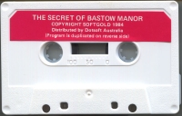 Secret of Bastow Manor, The Box Art