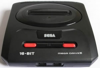 Sega Mega Drive II - Mortal Kombat Box Art
