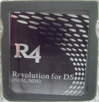 R4 Revolution for DS (Blister Pack) Box Art