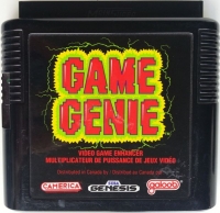 Galoob Camerica Game Genie (black label) Box Art