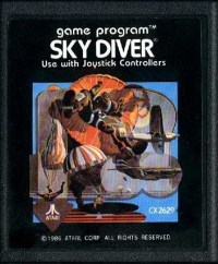 Sky Diver - Picture Label Box Art