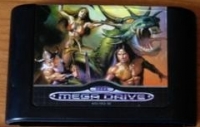 Golden Axe II Box Art