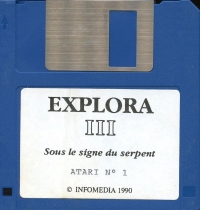 Explora III: Sous le Signe du Serpent Box Art