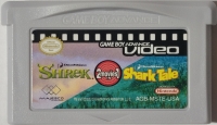 Game Boy Advance Video: Shrek / Shark Tale Box Art