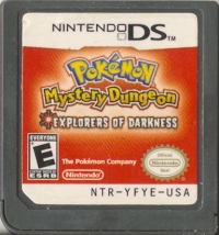 Pokémon Mystery Dungeon: Explorers of Darkness Box Art