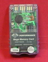 Performance Mega Memory Card P-1110A Box Art