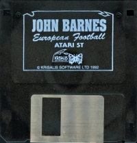 John Barnes European Football Box Art