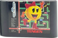 Ms. Pac-Man (red Tengen) Box Art