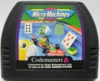 Micro Machines (U.K. Number 1 label top) Box Art