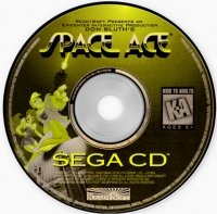 Tec Toy Sega CD - Space Ace Box Art