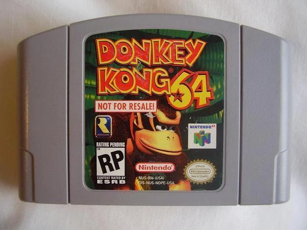 Donkey Kong 64 (Not for Resale) Box Art