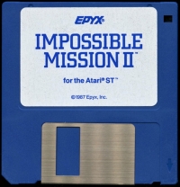 Impossible Mission 2 Box Art