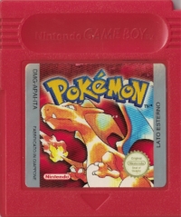 Pokemon Versione Rossa Box Art