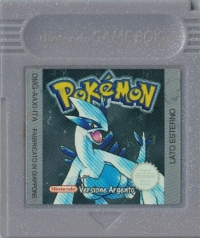 Pokemon Versione Argento Box Art