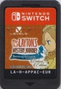 Layton's Mystery Journey: Katrielle en het miljonairscomplot - Deluxe Edition Box Art