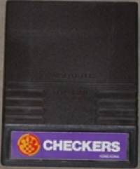Checkers (Super Video Arcade) Box Art